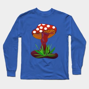 Mushroom Long Sleeve T-Shirt